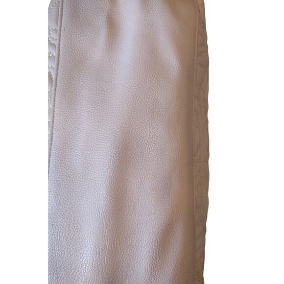 Vintage Women's Betsy Johnson Pink Rose Flower Shoulder Tassels Gold Chain - Picture 13 of 16